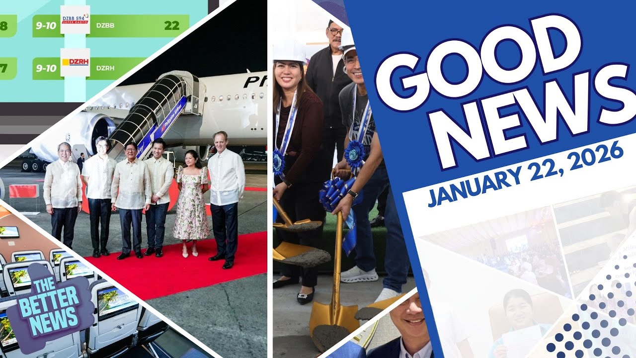 THE BETTER NEWS with ANGELICA COSME (January 22, 2026)