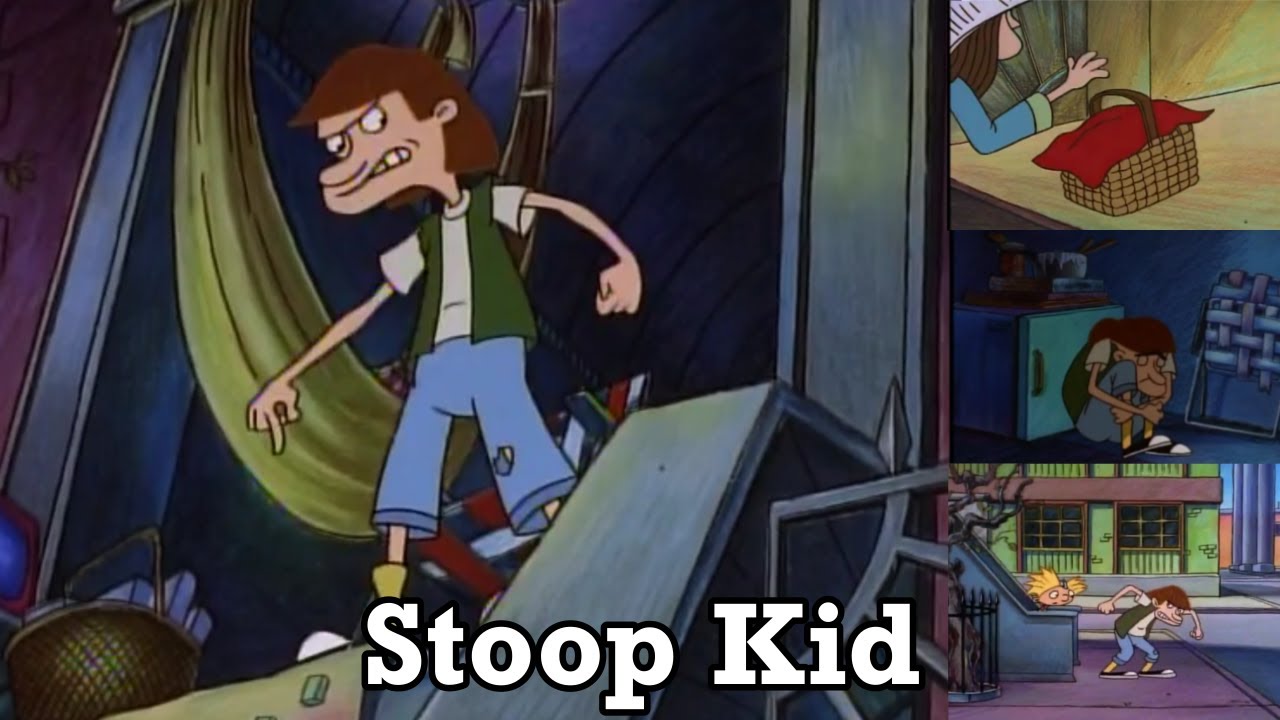 Hey Arnold! Stoop Kid Character Analysis - WHY Was He Afraid to Leave His Stoop? 🏠 [E.48]