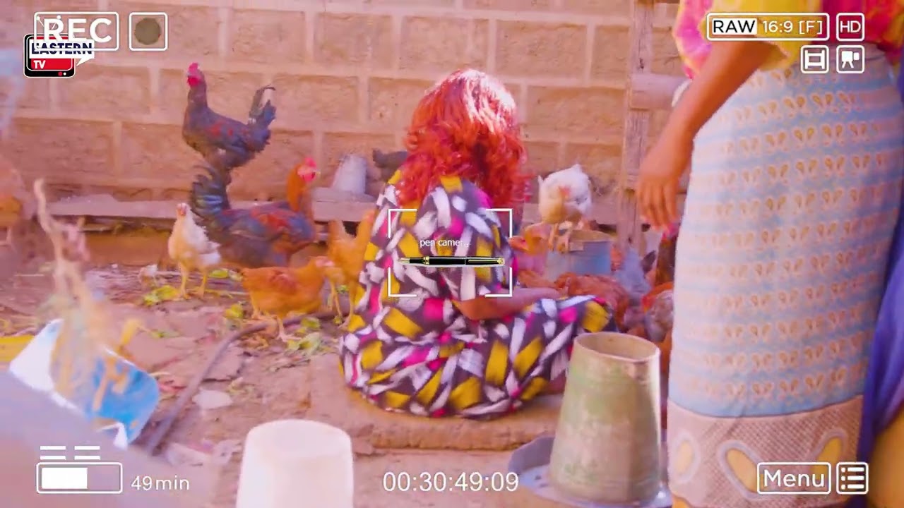 Breaking news mama brenda is possessed & she is feeding on chicken's feed ...This is bad news😭😭😭 