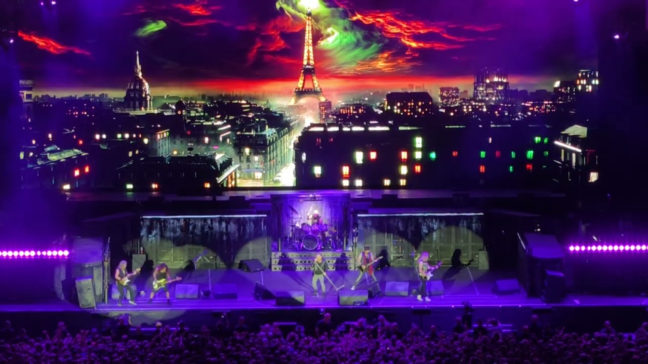 IRON MAIDEN - Intro - Murders In The Rue Morgue (PGE Warsaw 2.8.2025)