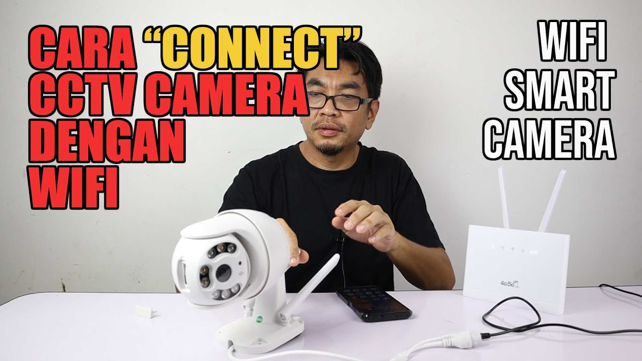 CARA SETUP@CONNECT SMART WIFI CCTV DENGAN WIFI MODEM CPE LTE RS980 PLUS | GUNA APPS iCSEE
