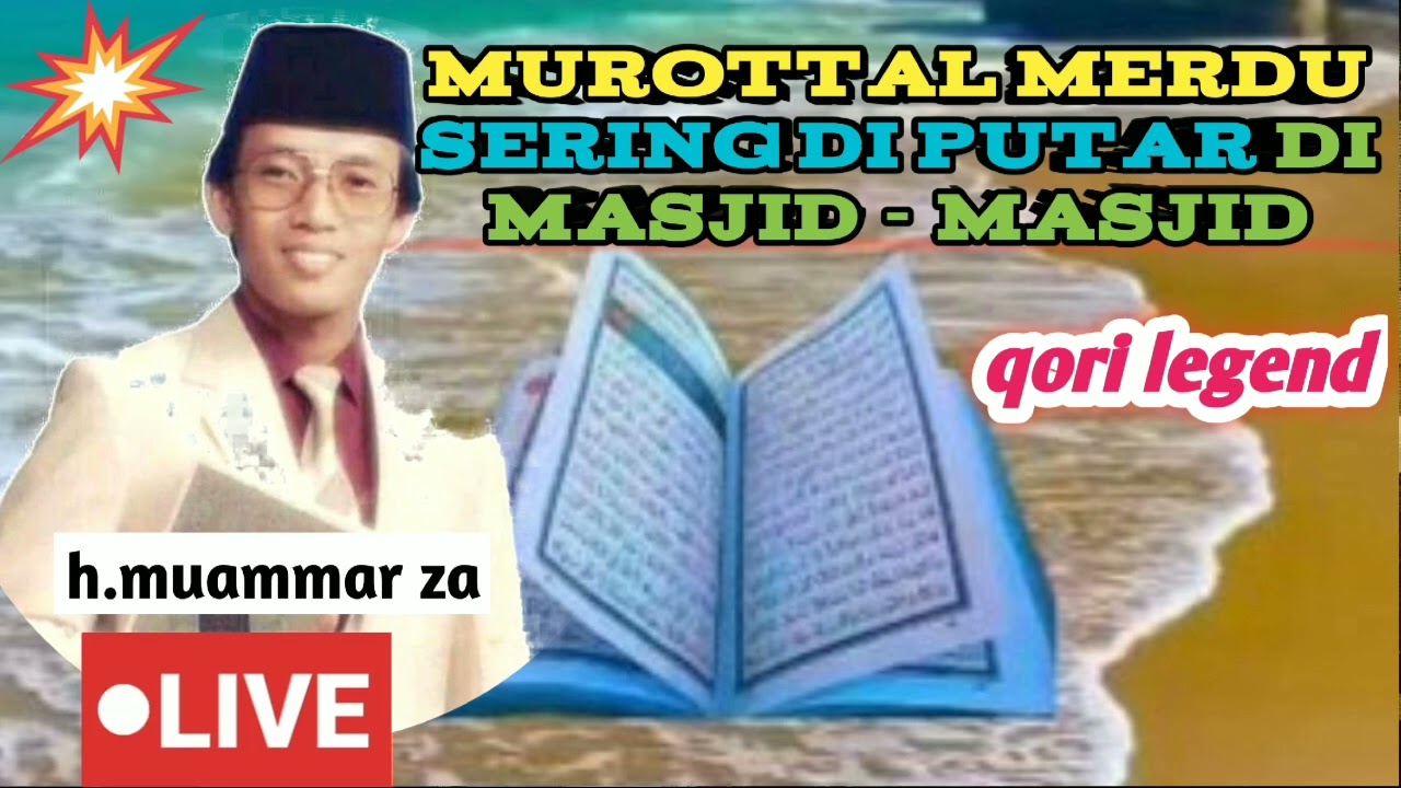 ●LIVE - murottal merdu sering diputar dimasjid - masjid @Muhammadroniul6on