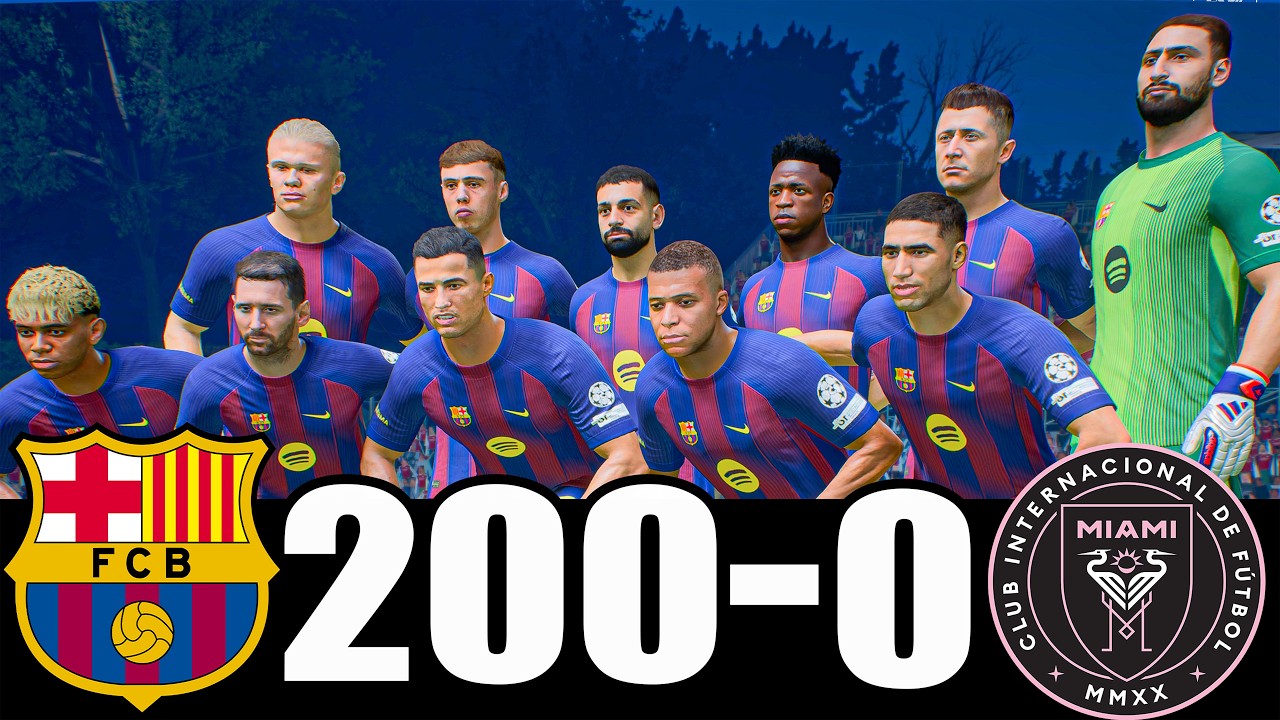 RONALDO, MESSI, LAMINE YAMAL, MBAPPE ALL BEST PLAYERS IN THE WORLD PLAYING TOGETHER | MESSALDO FC 26