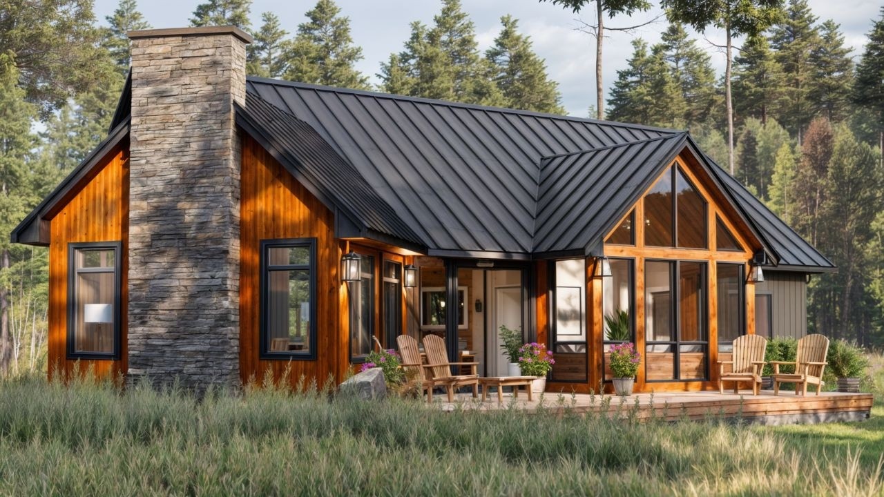 A Dream Retirement Cabin with 3 Bedrooms & a Sunroom | LAKE VIEW
