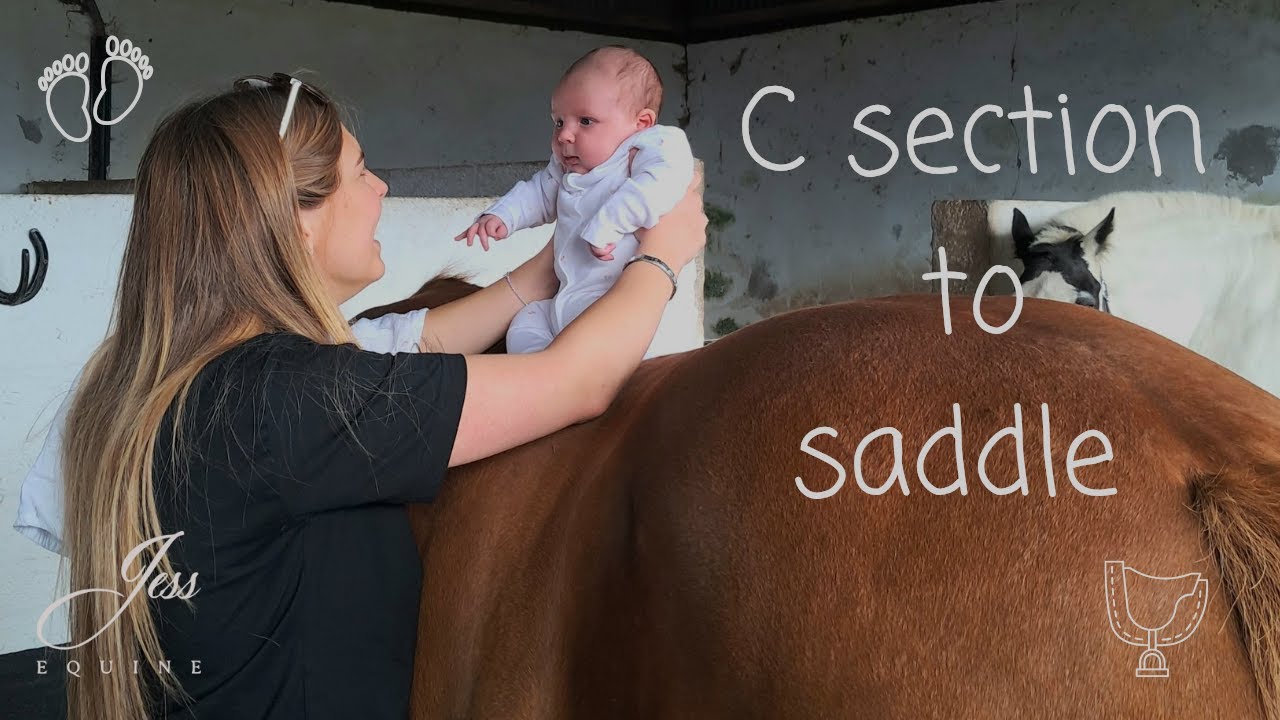 C section to saddle