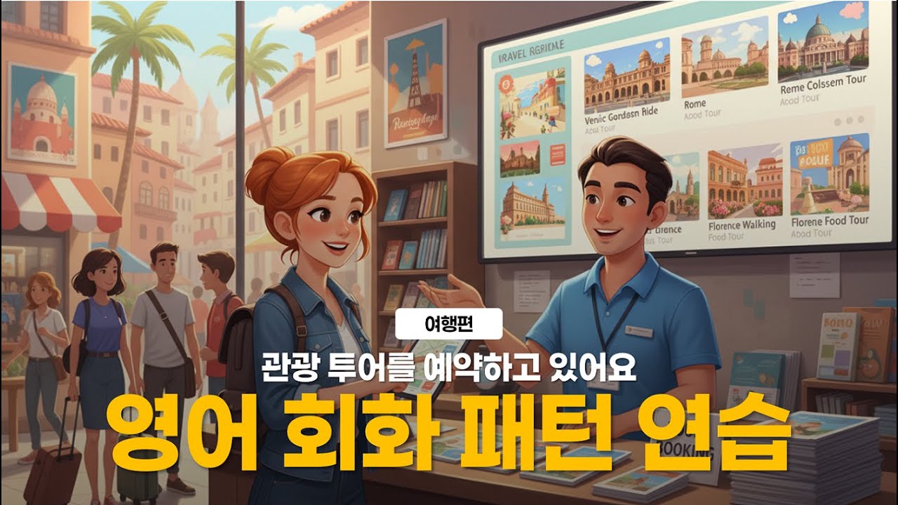 영어 회화 연습 - 관광투어를 예약하고 있어요