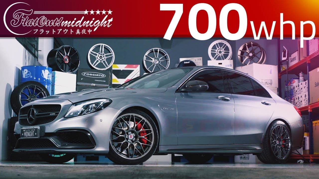 BRUTAL no TRACK DAY: C63 S AMG 700 WHP BITURBO WEISTEC – by GP Parts