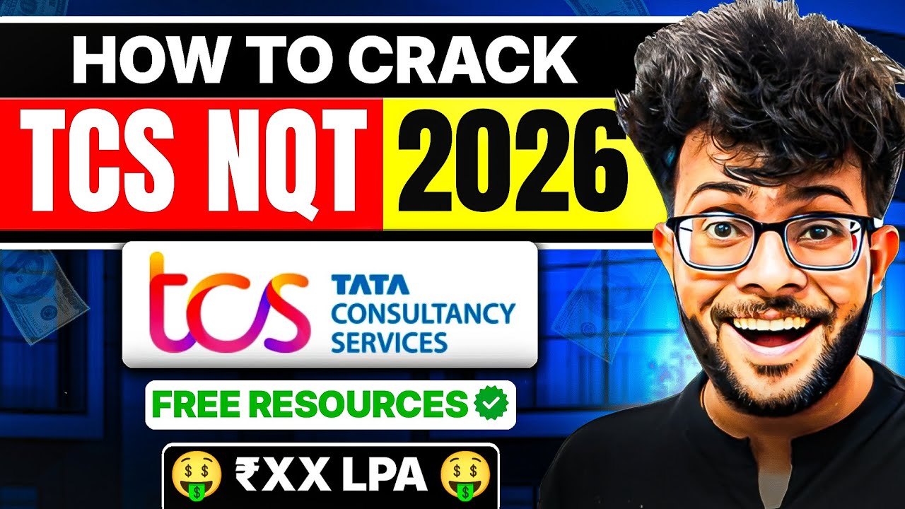 How to Crack TCS NQT in 2026 | Important Topics | Free Resources | Preparation Strategy 📝✅