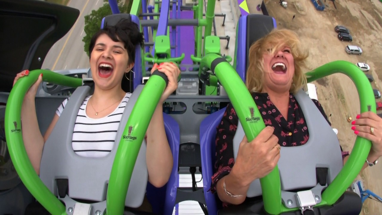 THE JOKER: On-ride Reaction at Six Flags Over Texas