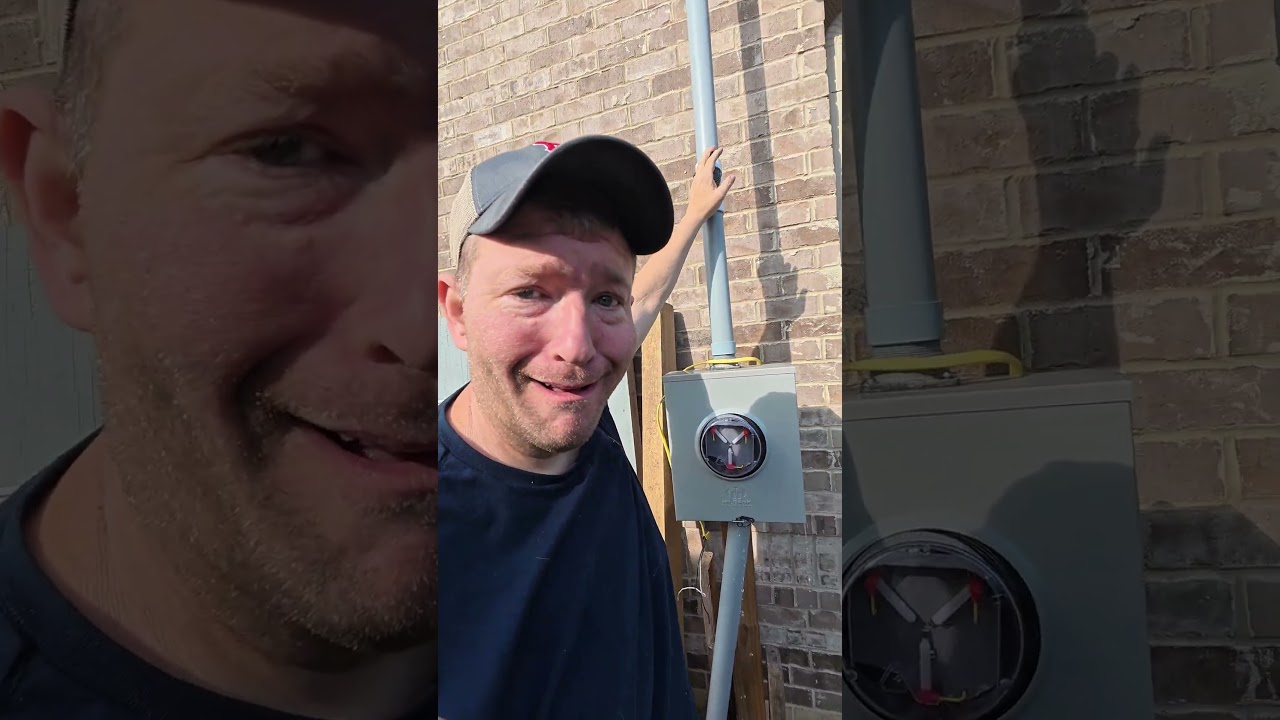 Emergency Power Disconnect Drama 👀😂  #comedy #hvac #electrician #electrical #plumber
