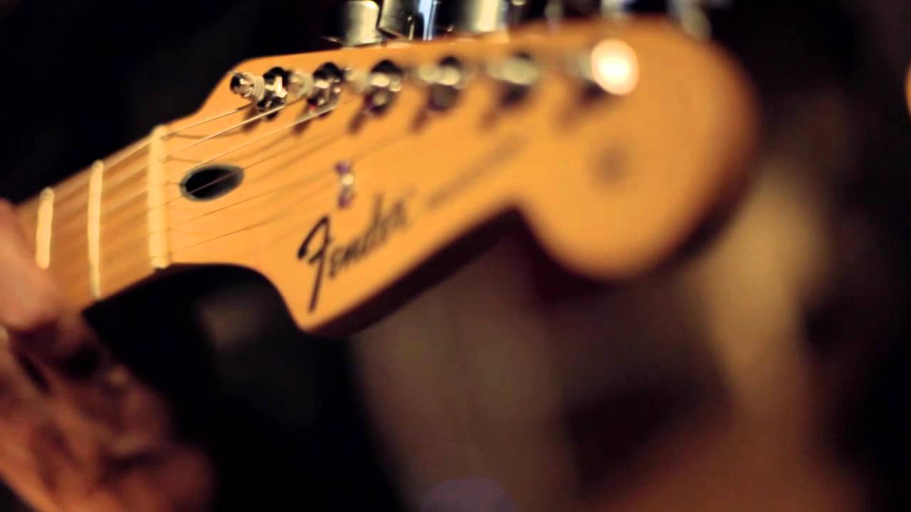 Dan Iliescu si chitara Fender Stratocaster