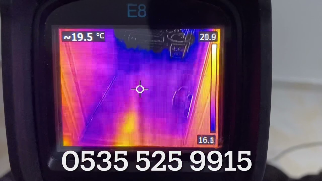 Termal Kamera İle Su Kaçak Tespiti Ankara Akyurt