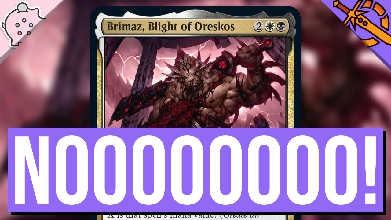NOOOOOOOO! | Brimaz, Blight of Oreskos | March of the Machine Spoilers | Magic: the Gathering