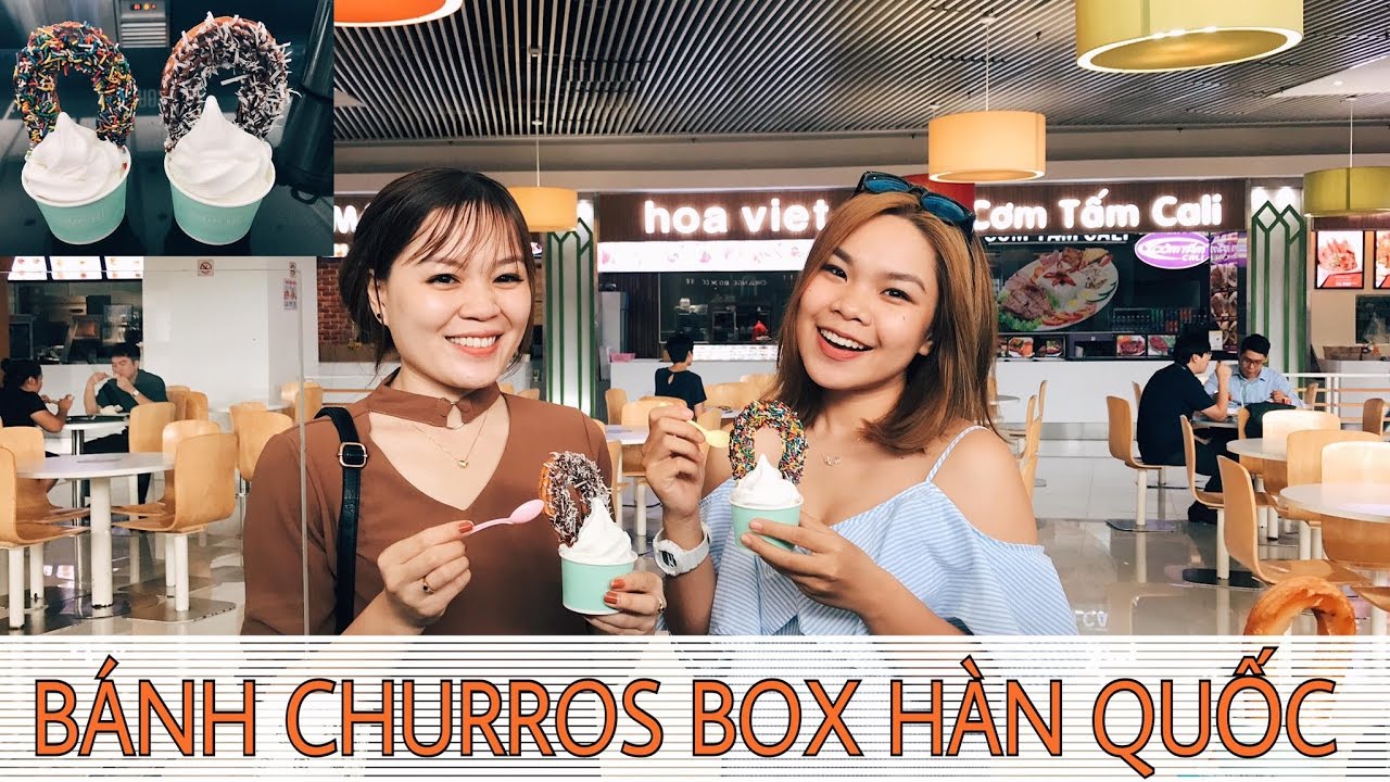 ẨM THỰC ĐƯỜNG PHỐ: BÁNH CHURROS BOX HÀN QUỐC- SONG THƯ CHANNEL