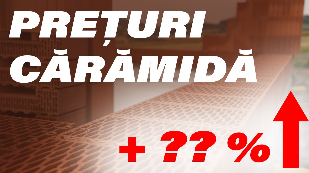 Preț Materiale de construcții - CĂRĂMIDA Evolutie pret