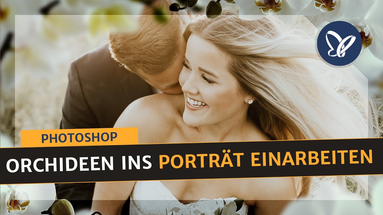 Photoshop Tutorial: Blumen/Orchideen als Overlay in Fotos einarbeiten