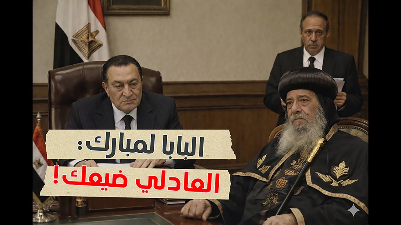 أسرار الاتصال الأخير بعد 25 يناير… ماذا طلب البابا شنودة من مبارك؟