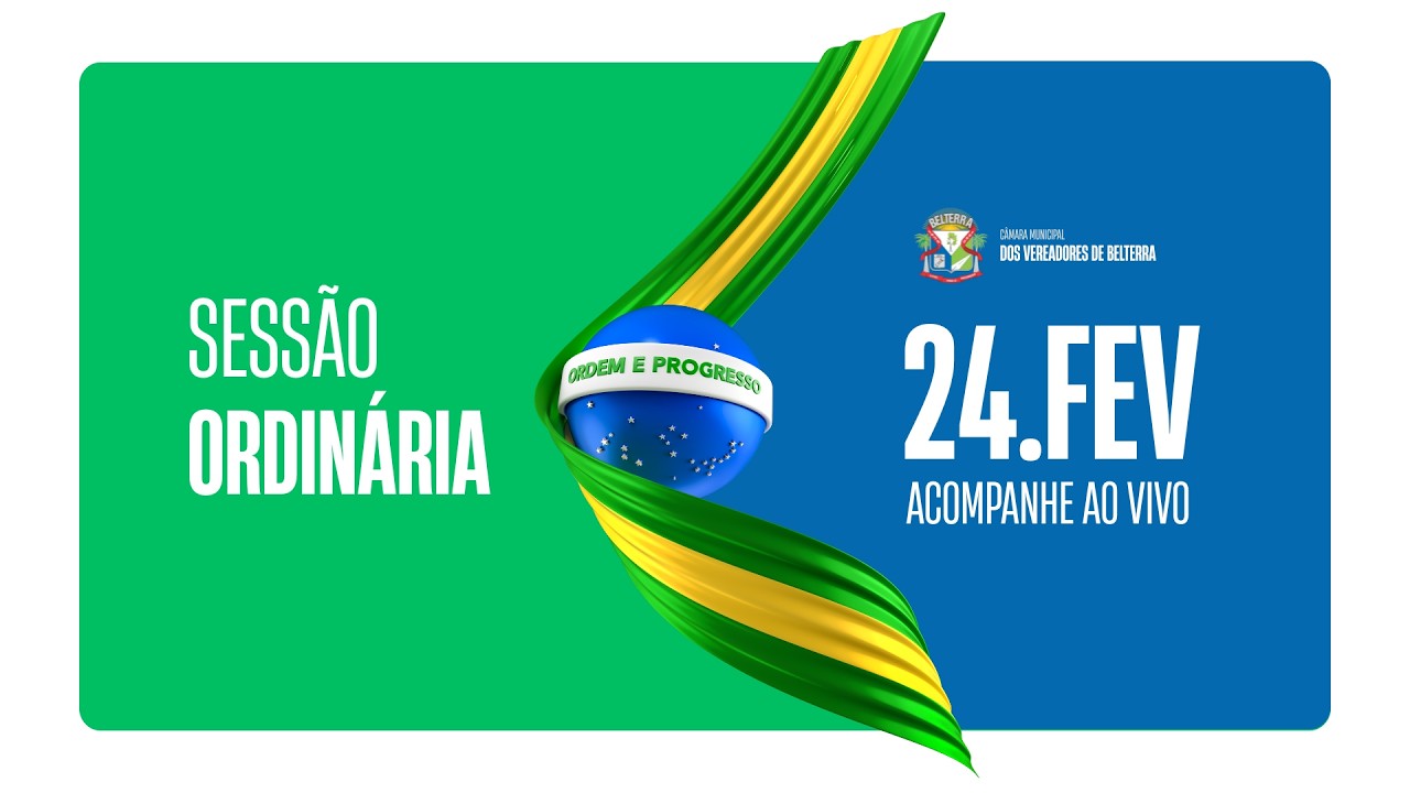 Sessão Ordinária 24/02 - Câmara de Vereadores de Belterra