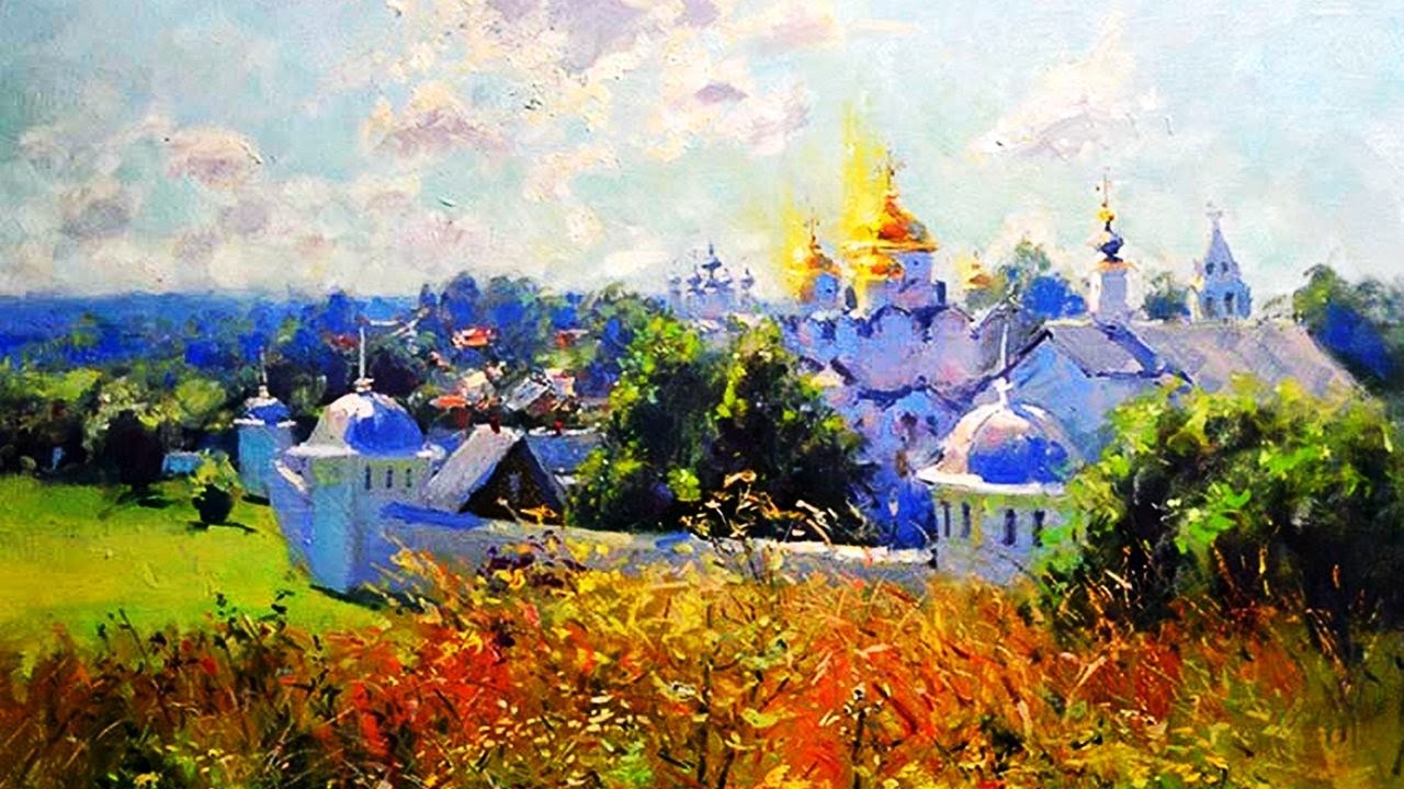Осенние пейзажи художника Евгения Вагина