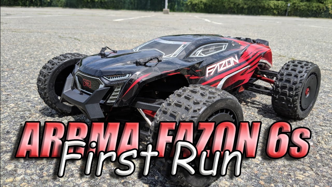 Arrma Fazon 6S First Run
