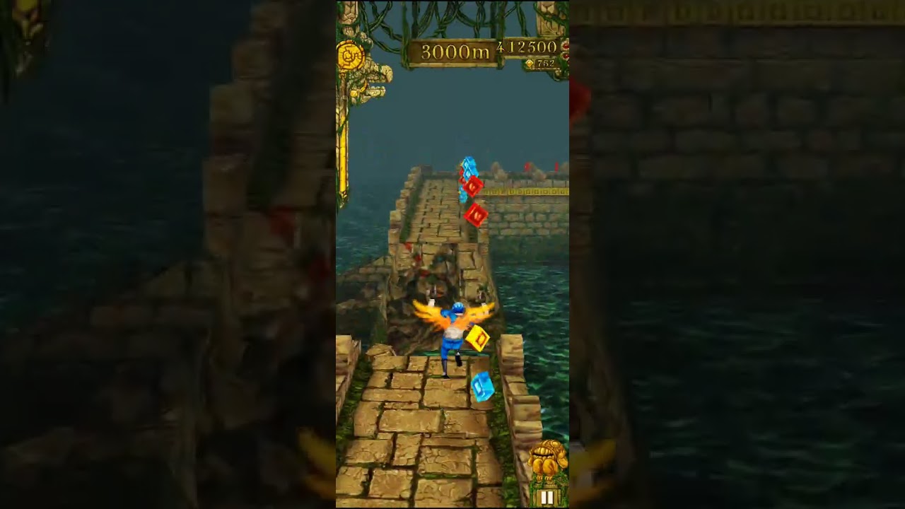 Temple Run Full Gameplay | Non Stop Run 🔥😱#templerun #gaming #gameplay #mobilegaming #hindigaming