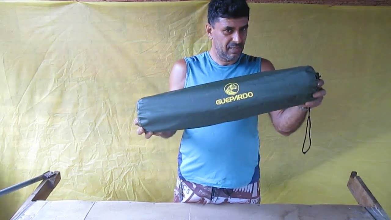 Apresentando meu Colchonete Inflável da Guepardo ! ! !