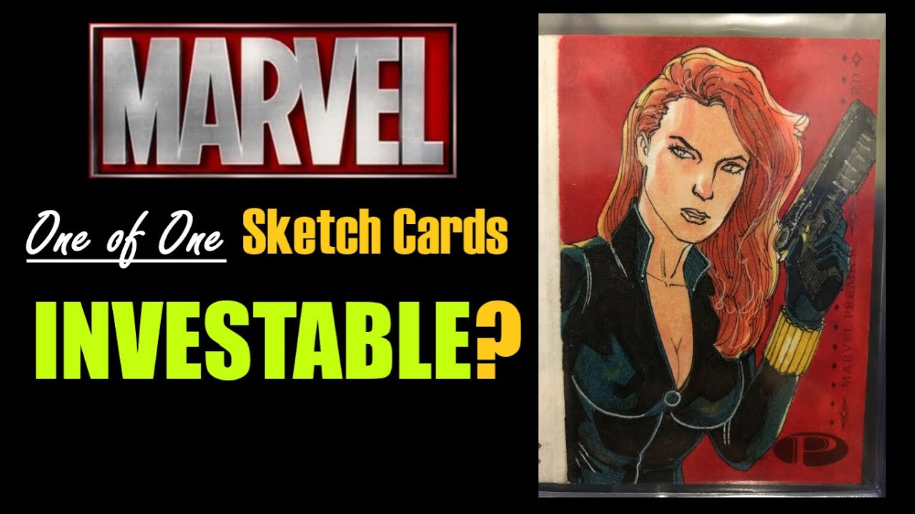 Are One of One Sketch Cards Investable? How do you find the right pieces? | Marvel Card Investing |