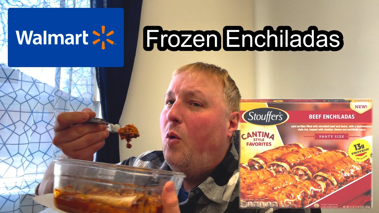 Stouffer’s Frozen Beef Enchiladas Walmart Food Review