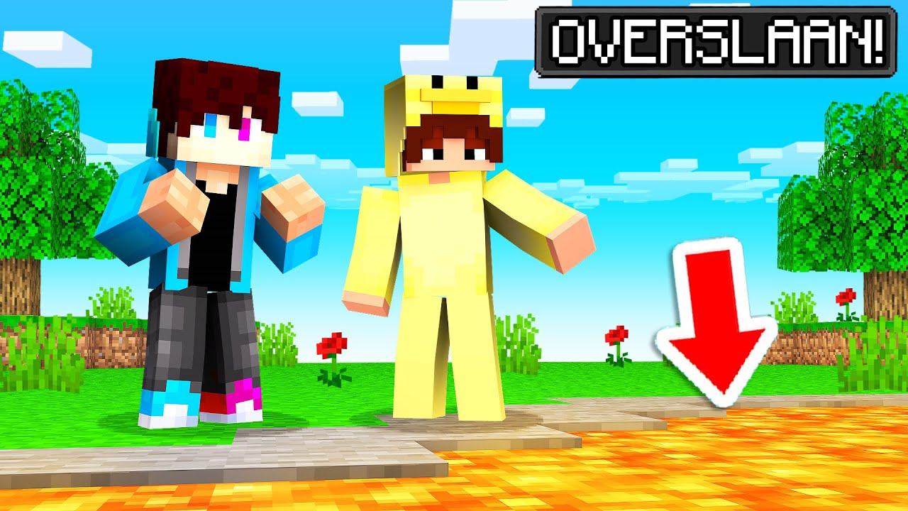 Ik Moet 24 UUR JA ZEGGEN Tegen BESTE VRIEND In MINECRAFT!
