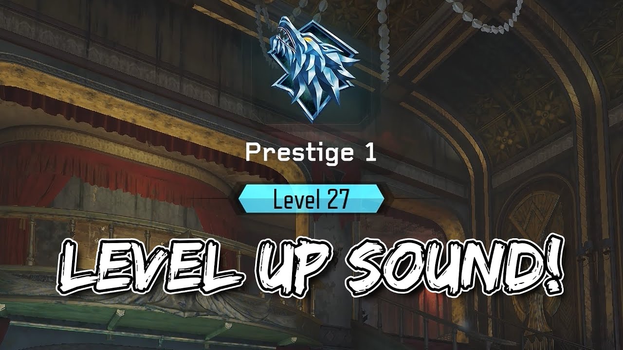COD Zombies: Black Ops 3 Level Up Sound