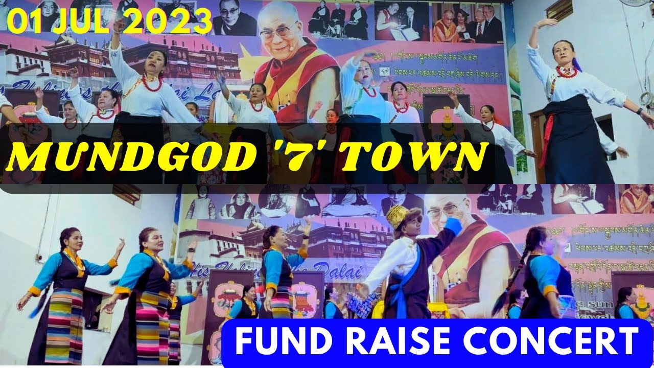 Mundgod 7 Town Fund Raise Cultural Show On 01 Jul 2023 #tibetanmusic #tibetansong #tibetanvlogger