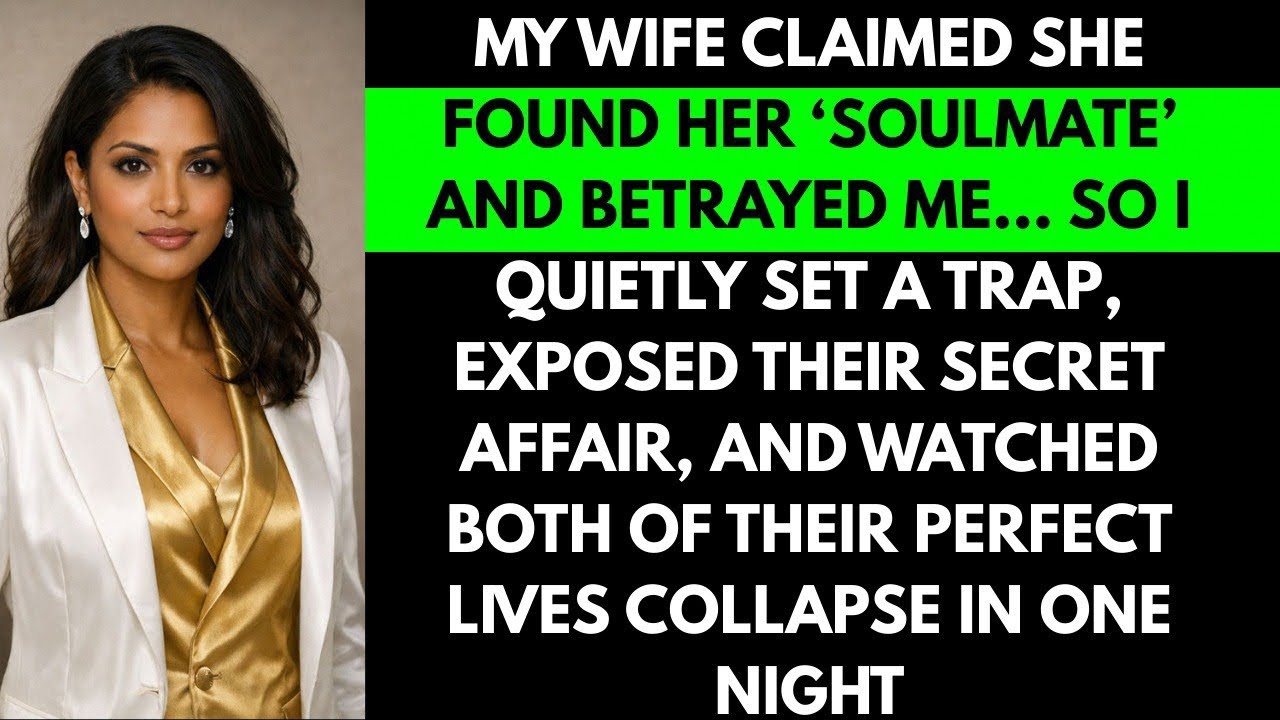 My Wife Claimed She Found Her ‘Soulmate’ and Betrayed Me… So I Quietly Set a Trap, Exposed Their ..