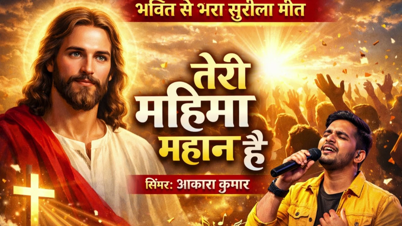Teri Mahima mahan Yishu ji || Hindi madhur geet || #newchristiansong#masihgeet 