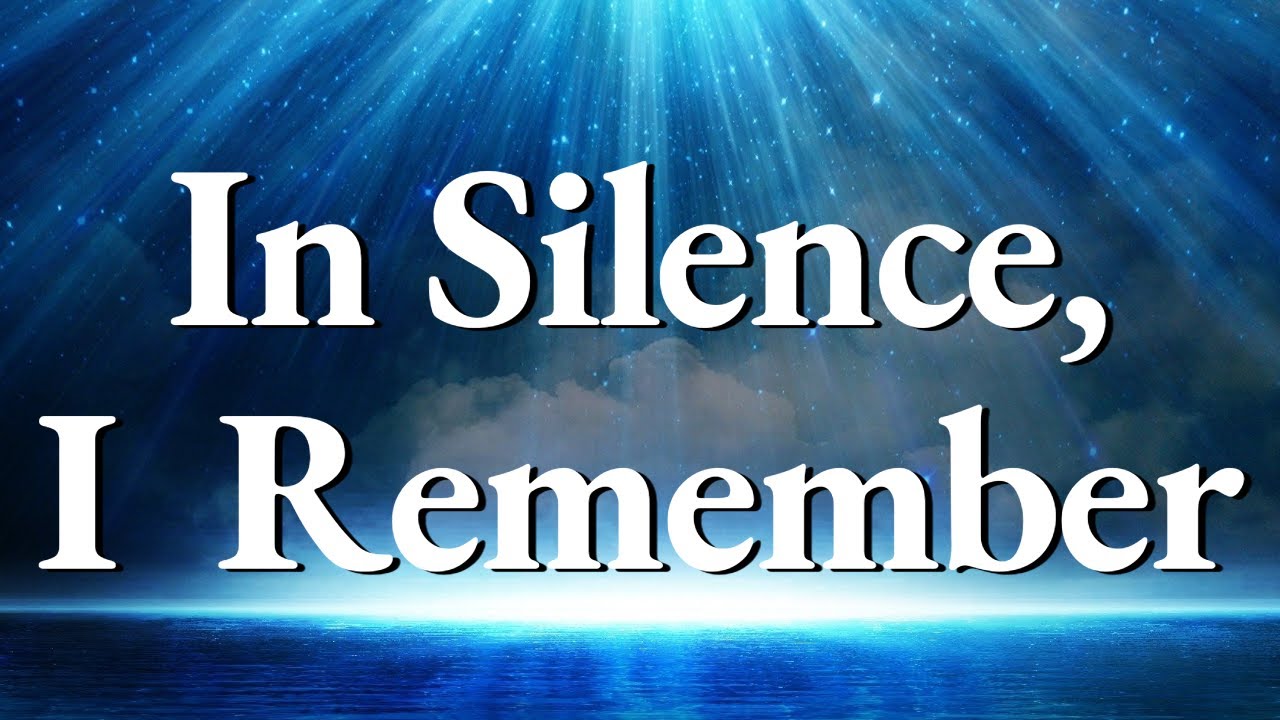 05-01-2025 New English Song: In Silence, I Remember | Today's Murli |    #bksongs #murlisong