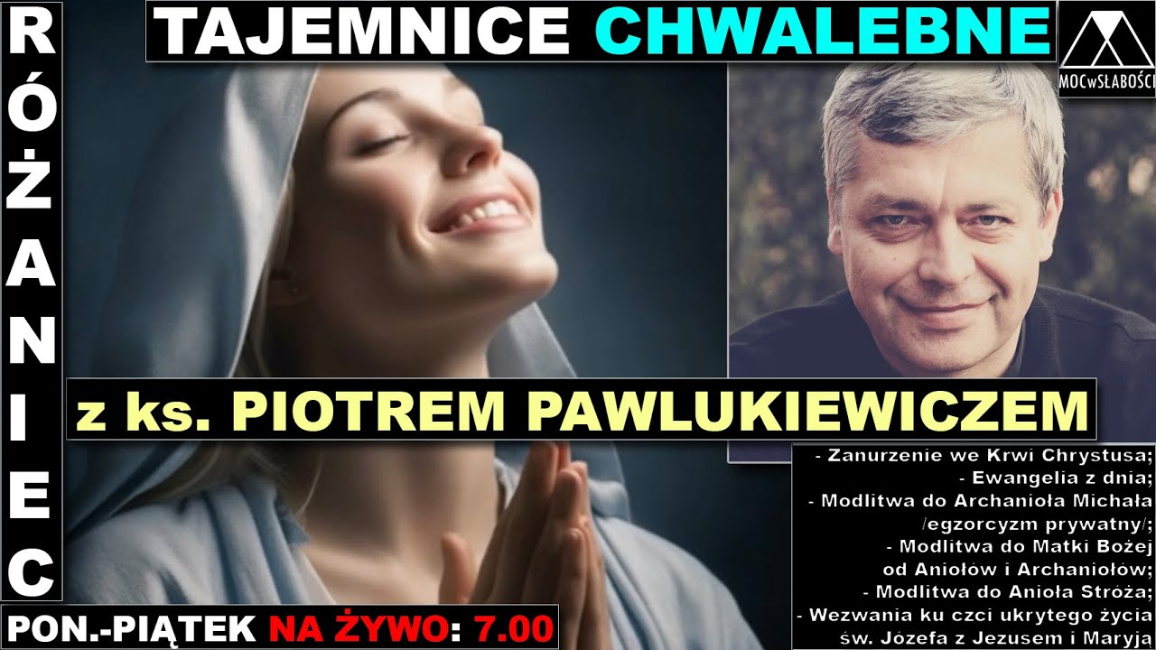 RÓŻANIEC CUDÓW z KRÓLOWĄ POKOJU