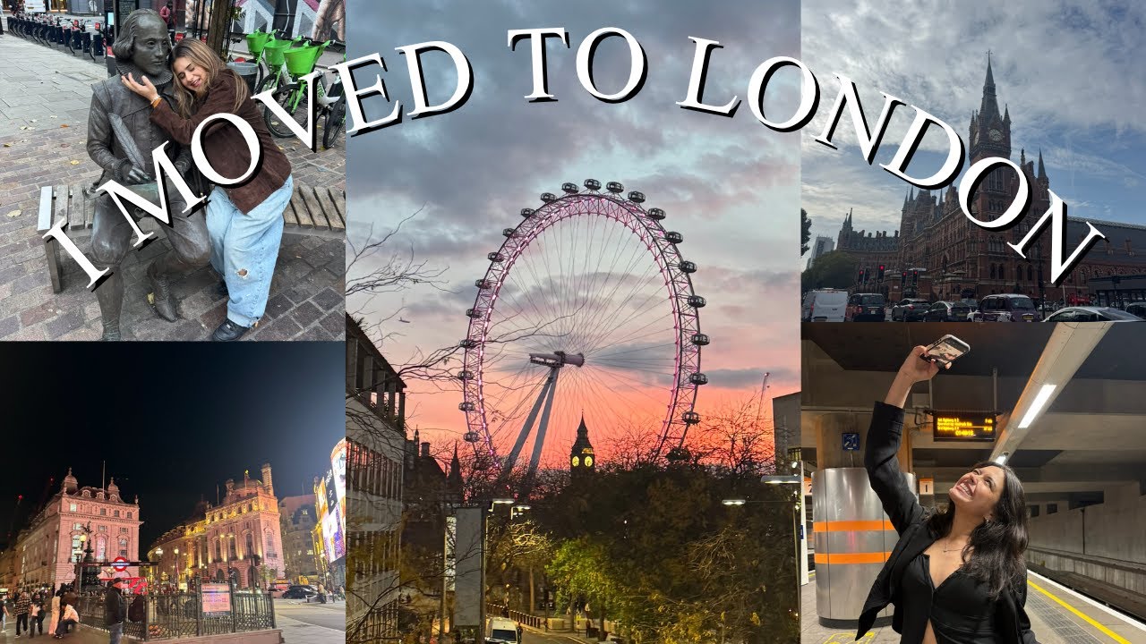 I moved to London(study abroad vlogs start NOW)