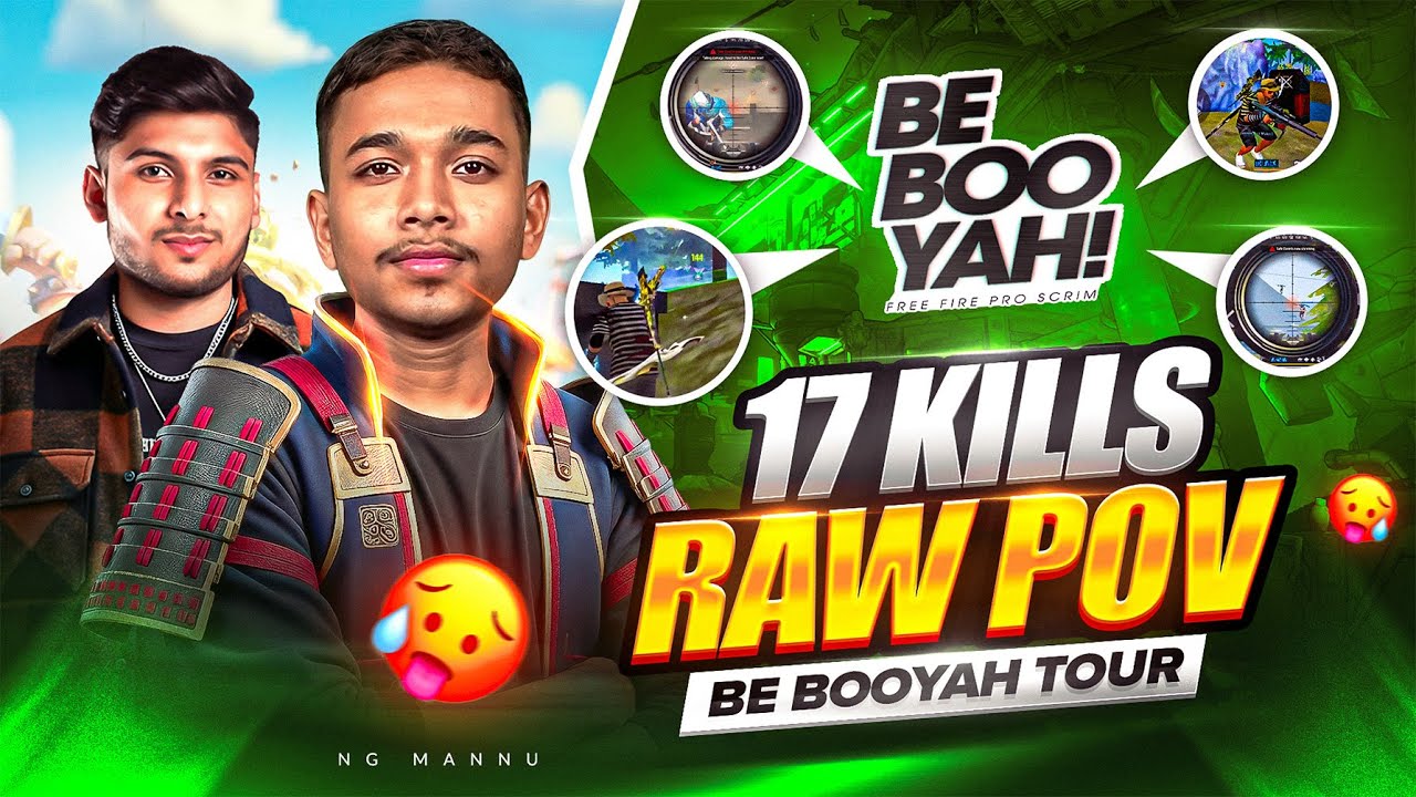 Gave Our Best But 💔 || 17 Team Kills Raw Pov in Be Booyah 🧡 @NonstopGaming_ 