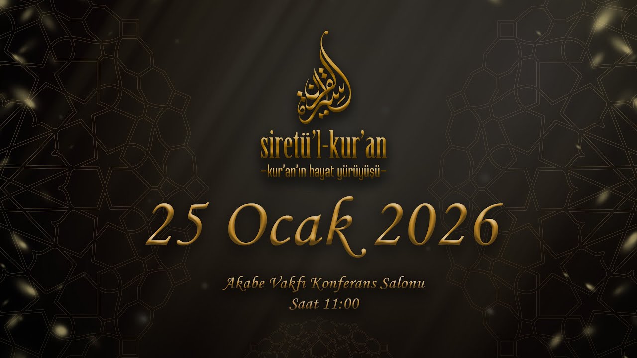 Siretü'l Kur'an - 92.Ders “RA’D” Suresi - Mustafa İslamoğlu