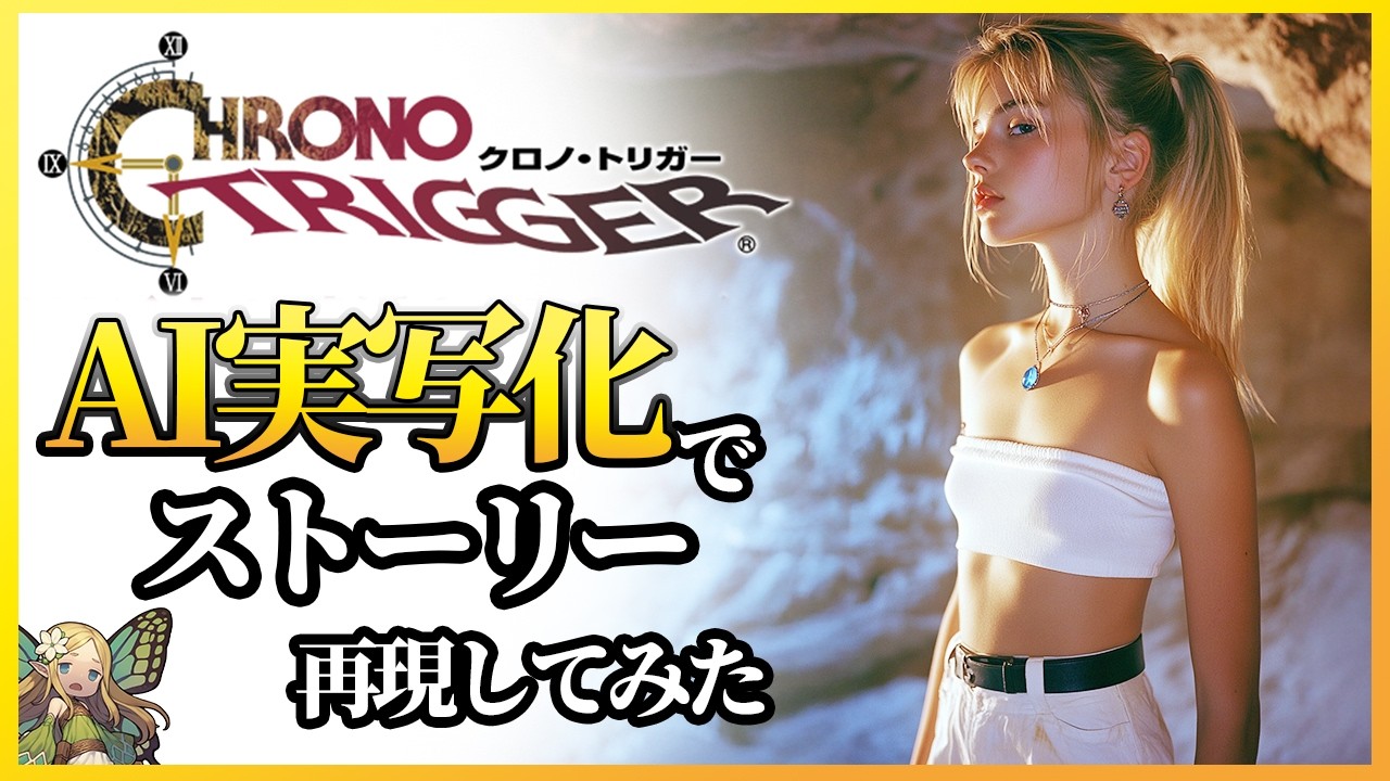 【クロノトリガー】AIでラヴォス戦とエンディングを再現してみた（第五部 最終決戦編）