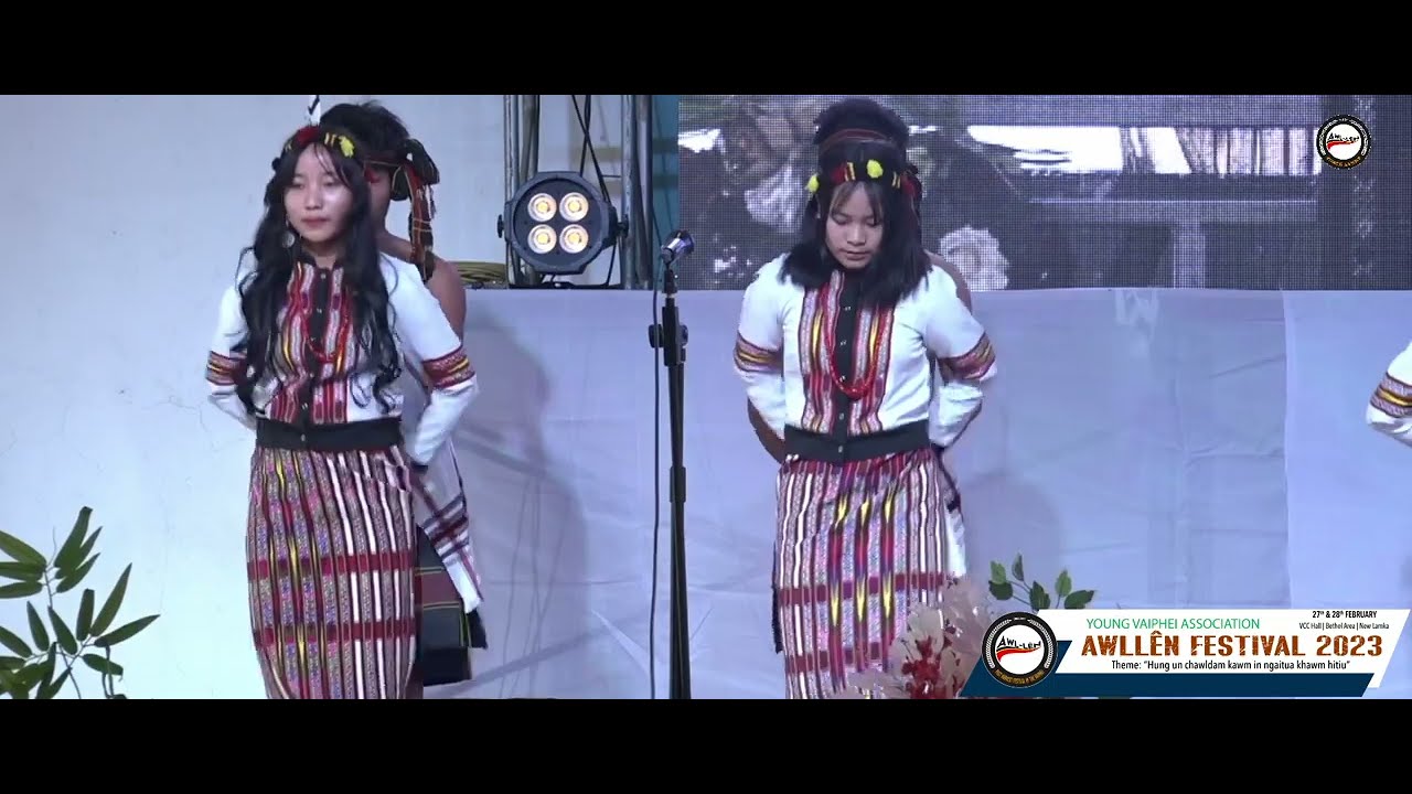 VP Hills Vaiphei Cultural troupe: D. Phailian YVA te'n theim tak ah alam nau