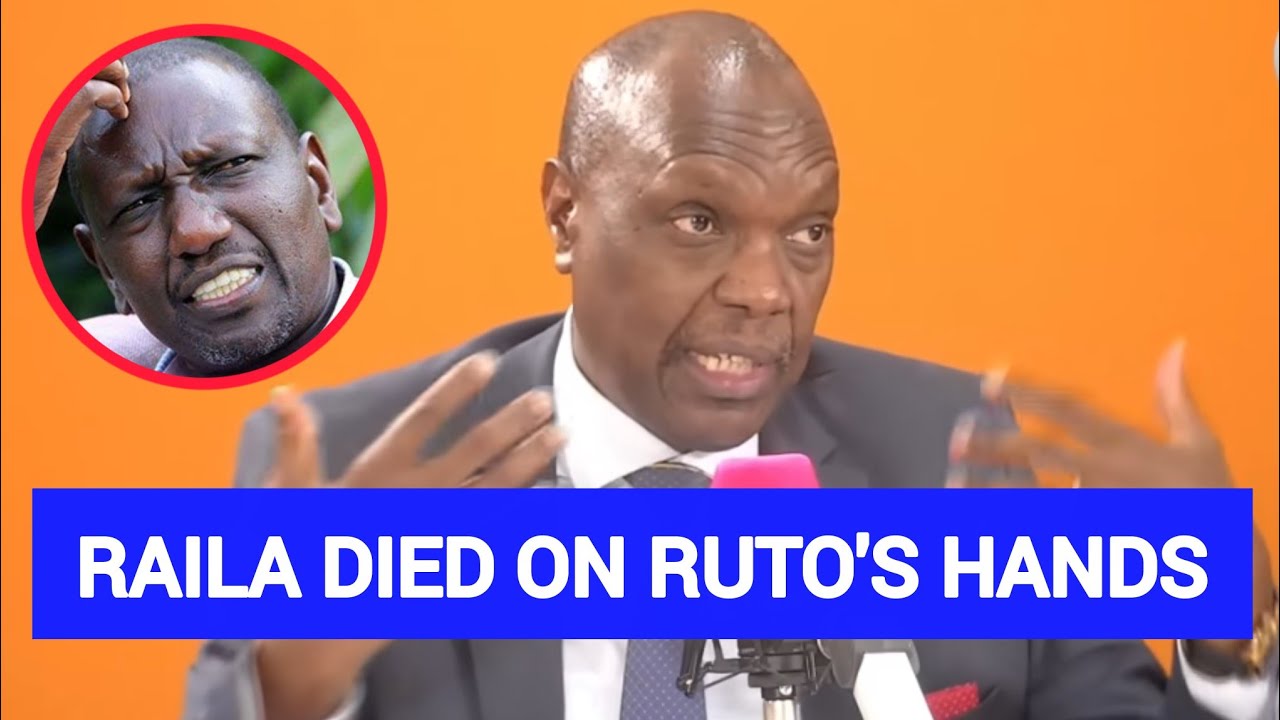 THE TRUTH IS OUT; MARTHA KARUA & JEREMIAH KIONI DENIED TO SPEAK IN RAILA BURIAL FINALLY SPEAKS IN TV