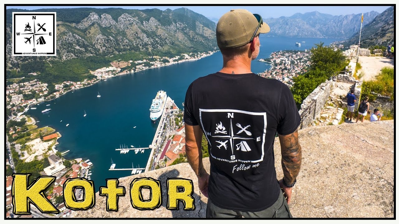 Mit dem Schiff in Montenegro - Wanderung mit super Aussicht auf Kotor | #adventureshappen