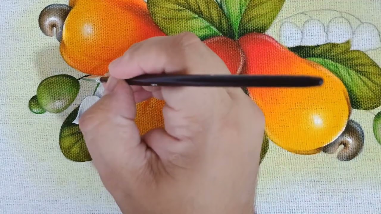 Como pintar Lírio do vale Pintura em Tecido - Parte 3 Aula 622 - Apostila 5 