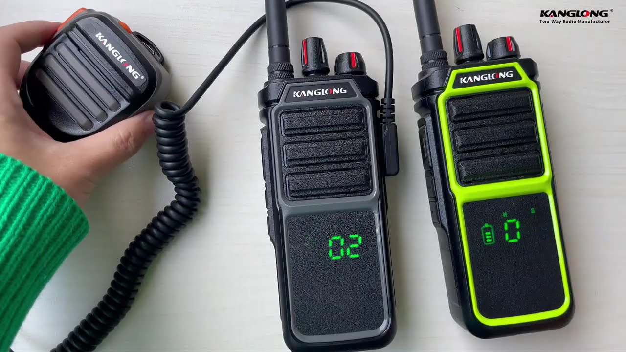 K Type 2 Pin Handheld Walkie Talkie Speaker Microphone