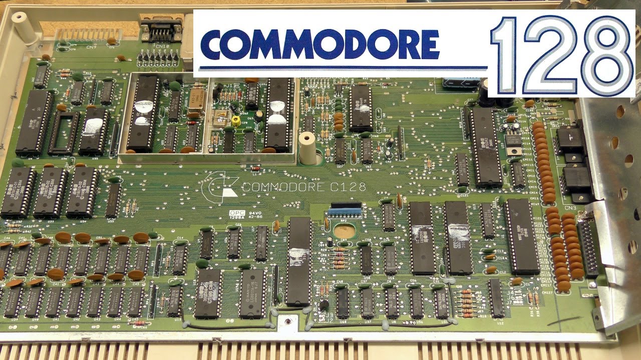 INSIDE the Commodore 128 computer released in 1985