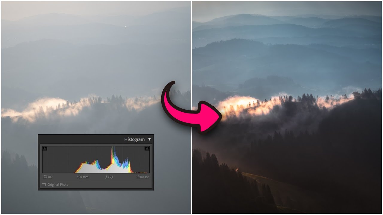 Ideální histogram? [krajinářská fotografie]
