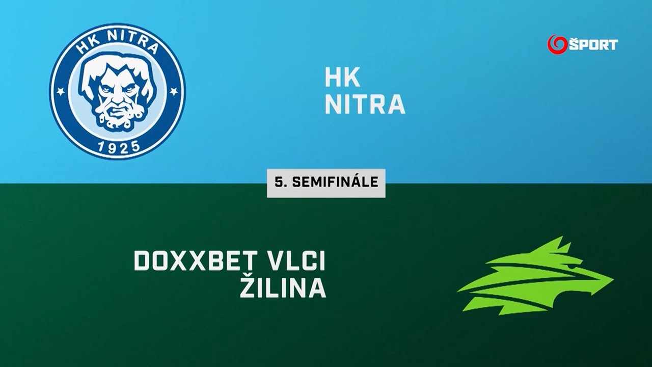 Semifinále play-off: HK Nitra - DOXXbet Vlci Žilina 2:3, stav série 3:2