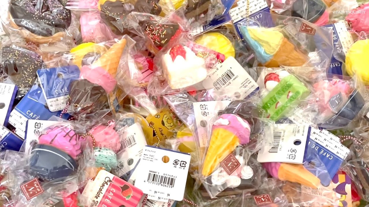 📗開箱#14(pt.2)//一年無見SQUISHY HAUL..係草落嘅一堆片入面其中一條開箱片?!!🦦|DAFFYSQUISHY