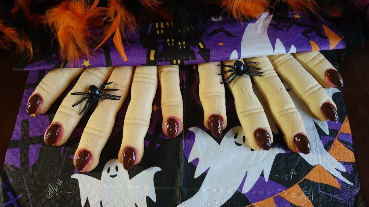 Dedos de Bruxa (Biscoitos para o Halloween🎃) - Daisuki Doces #100
