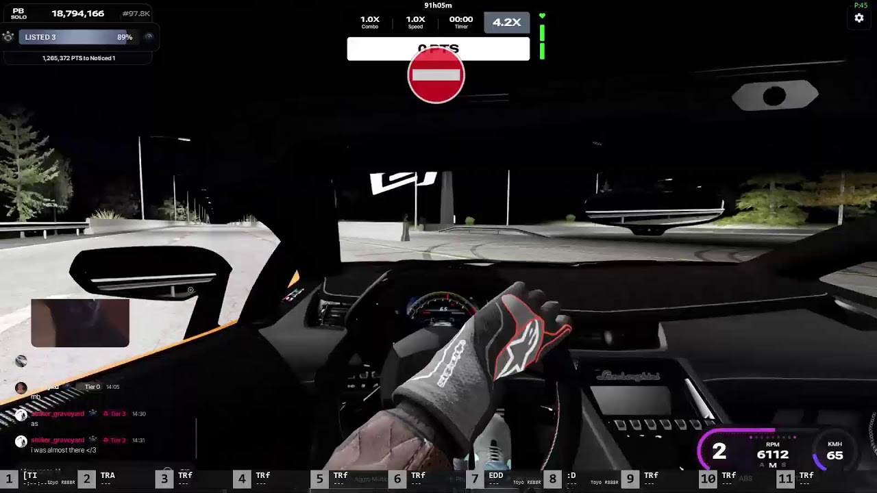 Asseto corsa EVO + NO HESI